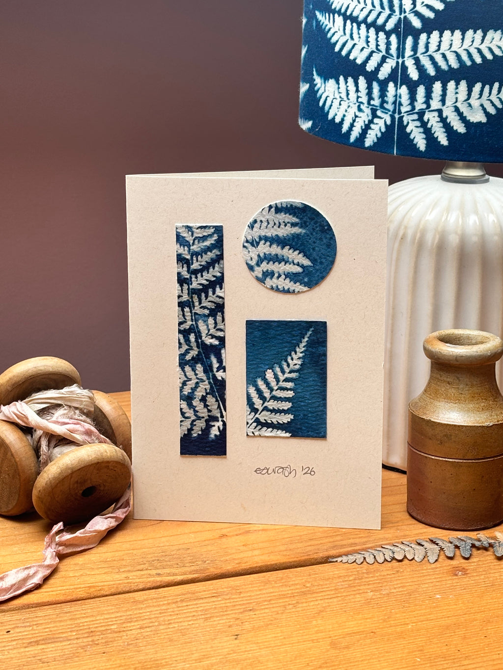 Fern Blank Greeting Card