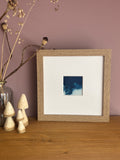 Echoes of the Aegean Sea - Original Cyanotype Print