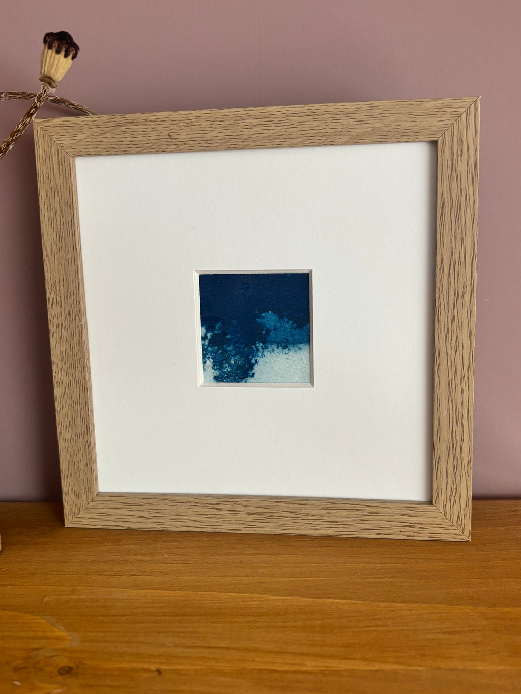 Echoes of the Aegean Sea - Original Cyanotype Print