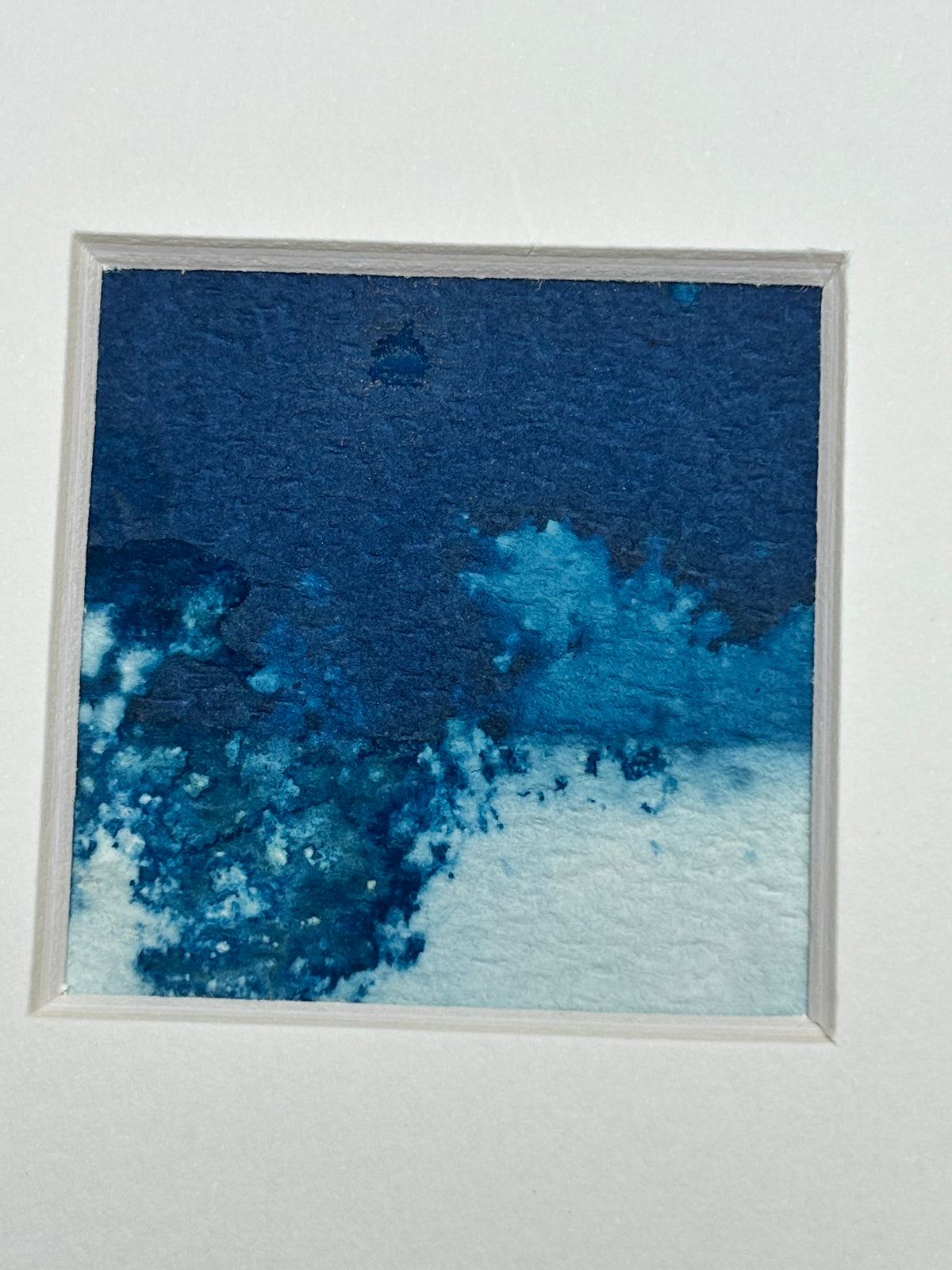 Echoes of the Aegean Sea - Original Cyanotype Print