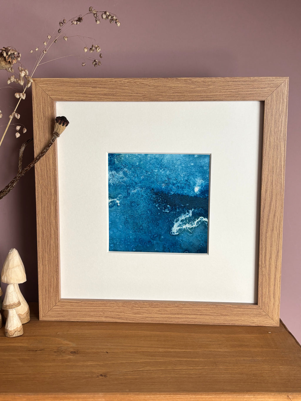 Tidal Remains - Original Cyanotype Print