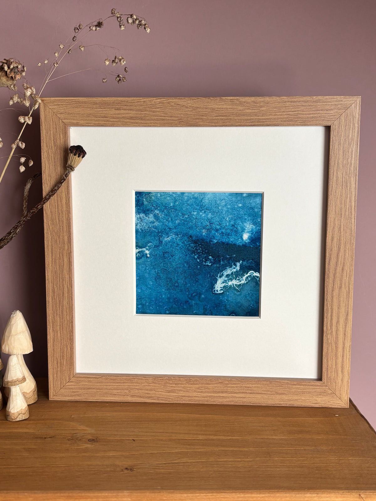 Tidal Remains - Original Cyanotype Print