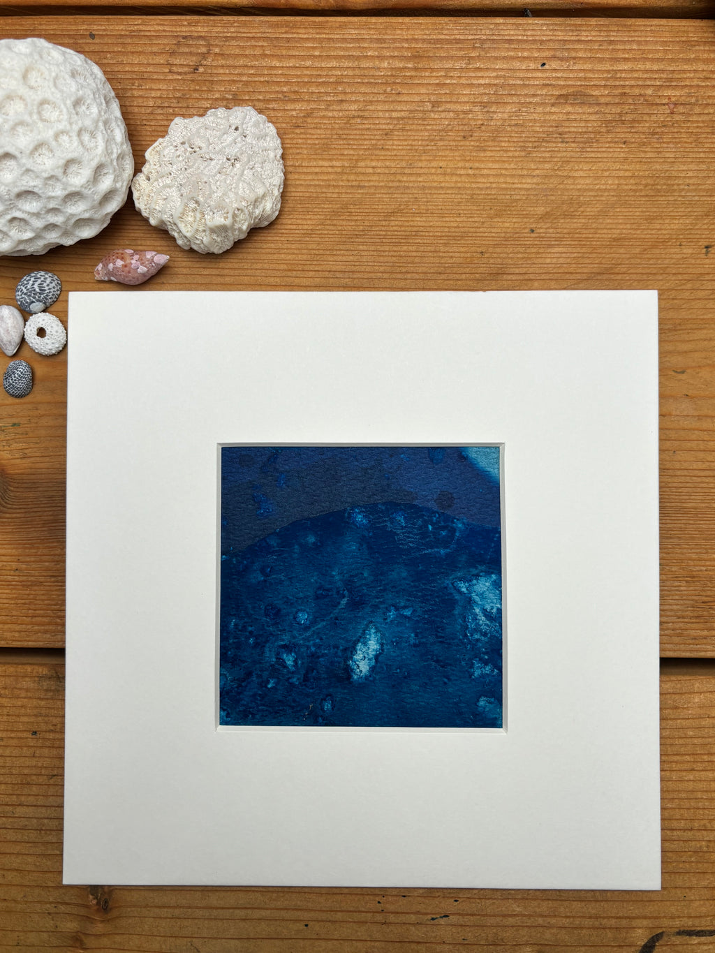 Tidal Memory - Original Cyanotype Print