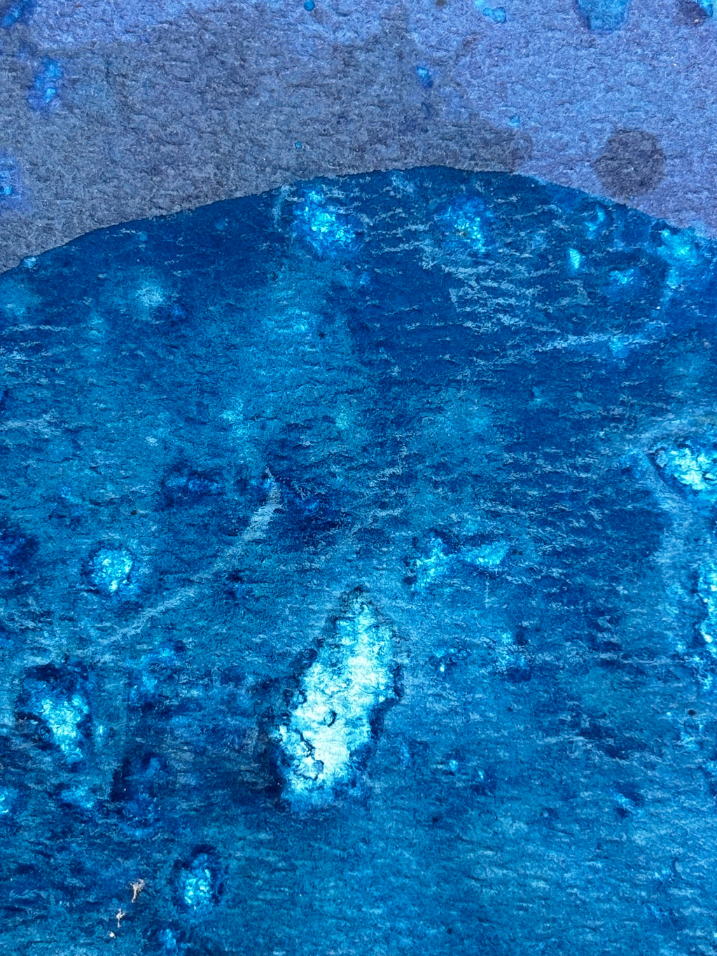 Tidal Memory - Original Cyanotype Print