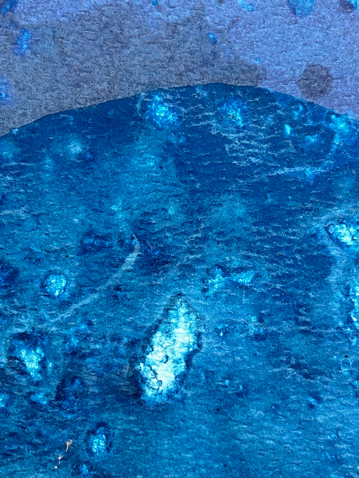 Tidal Memory - Original Cyanotype Print