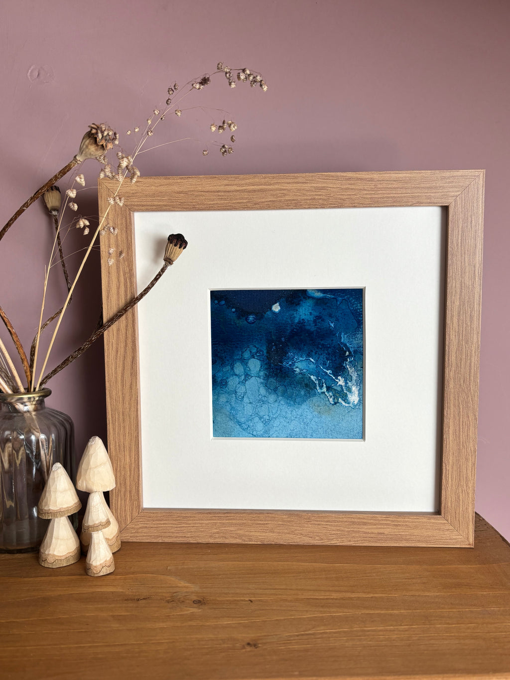 After The Wave - Original Cyanotype Print