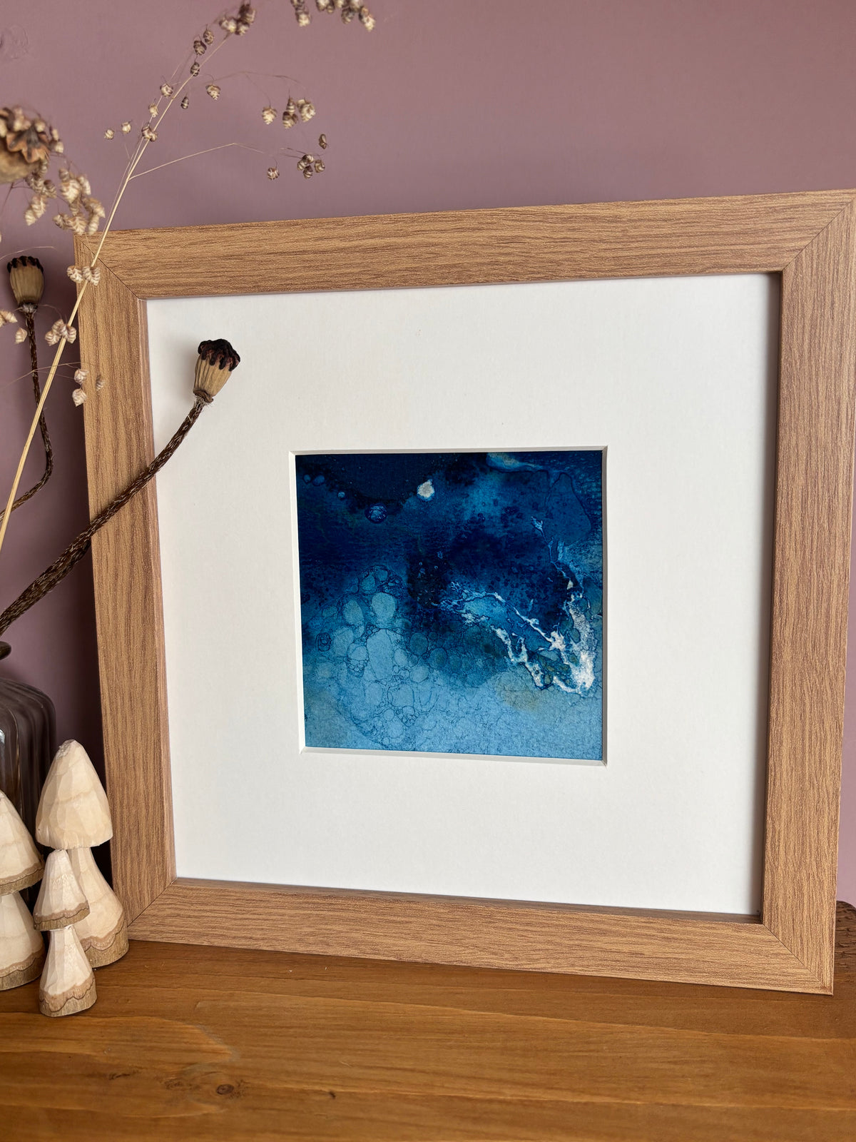 After The Wave - Original Cyanotype Print
