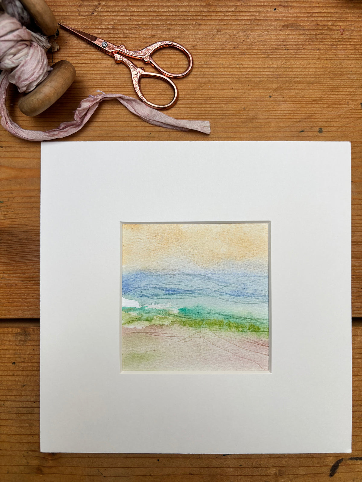 Beyond the Heather - Original Watercolour Painting