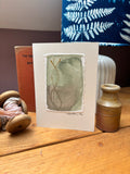 Watercolour Blank Greeting Card