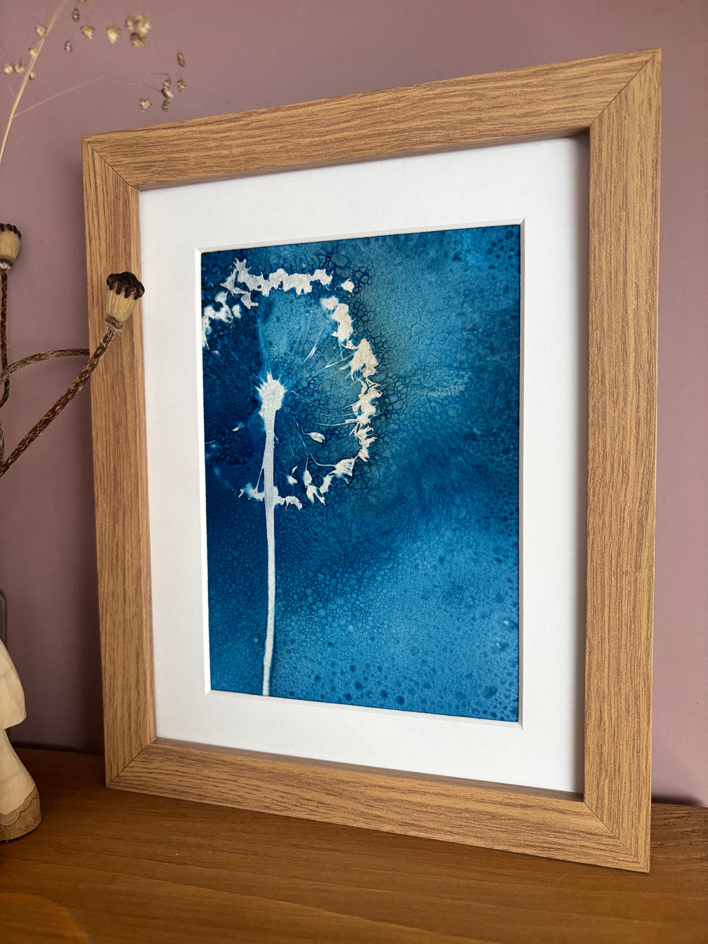 Allium Wet Cyanotype Original Print