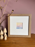 Quiet Horizons - Watercolour landscape Abstract Mini Print