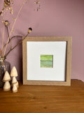 Across the Fields - Watercolour landscape Abstract Mini Print