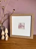 Rose Mist - Watercolour landscape Abstract Mini Print