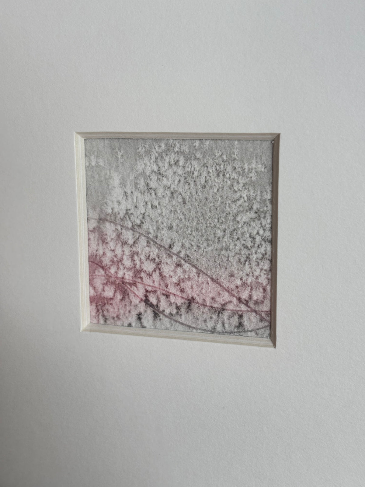 Hushed Hills - Watercolour landscape Abstract Mini Print