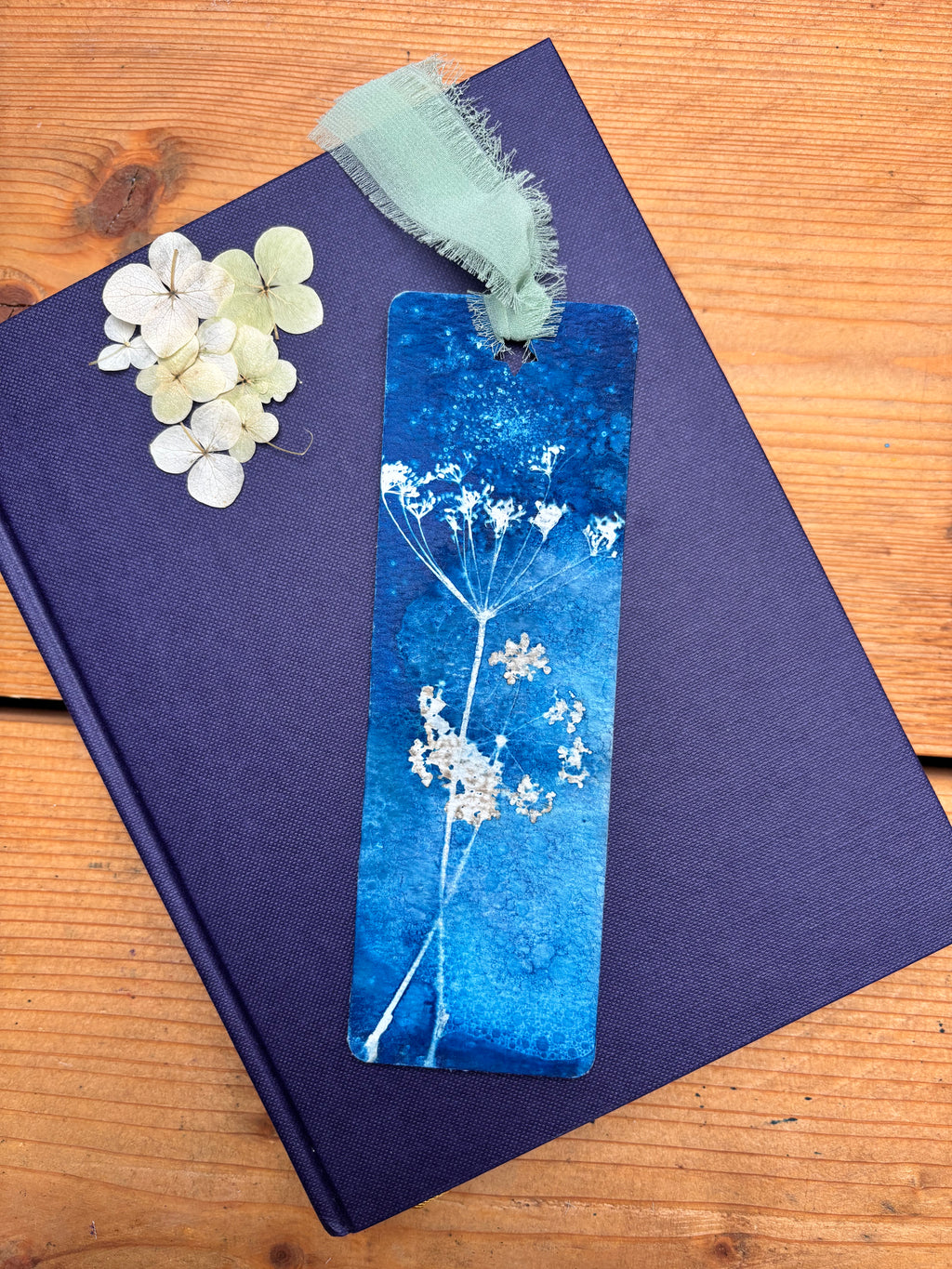 Cow Parsley Bookmark
