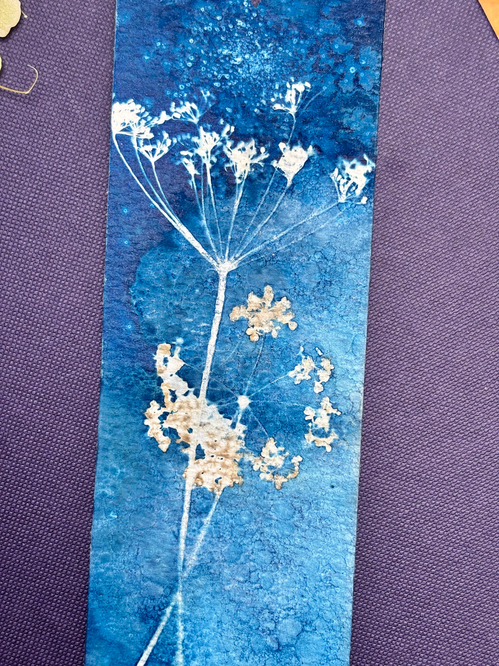 Cow Parsley Bookmark